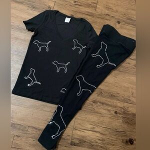 Victoria's Secret Pink Rhinestone Dog Bling
Outfit set S